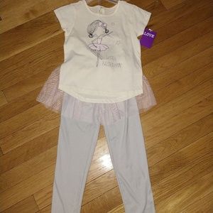 NEW Girls 2 Piece Outfit Size 7/8